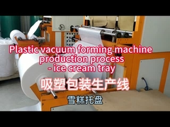 Machine de formage sous vide de la boîte à lunch 100m3/h Débit 0-300°C Température 1220*710mm Maximum de la zone de formage