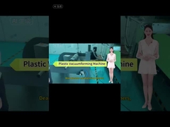 machine de fabrication de plateaux en plastique entièrement automatisée