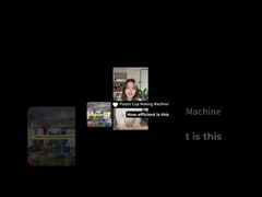 Machine de fabrication de tasses en plastique à haute puissance entièrement automatique