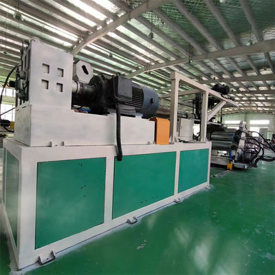 Machine à extruder du plastique à vis unique électrique PLC utilisée