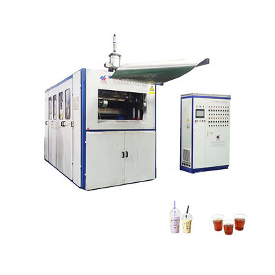 Machine thermoformante de tasses en plastique usagée machine de fabrication de tasses en plastique jetable/machine de formage en verre/machine de thermoformage de plateau alimentaire