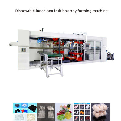 Plastiques commerciaux Ps machine automatique de formage sous vide en plastique pour emballage alimentaire