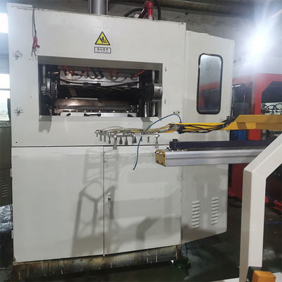 Utilisée machine de thermoformage en plastique à commande PLC pour le matériau PE PET PVC