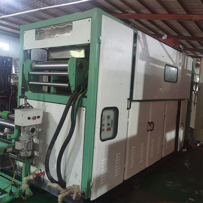 Machine de thermoformage en plastique PLC avec une surface de formage de 750*500 mm