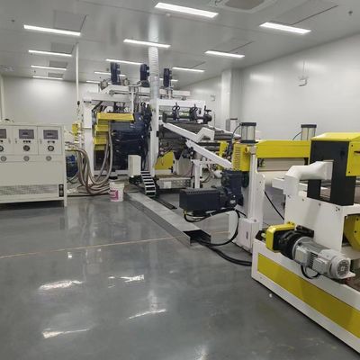 Machine d'extrusion de plastique à haute vitesse en PET usagée