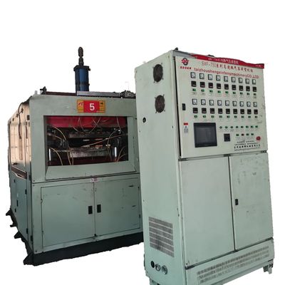 Machine de moulage entièrement automatique de chauffage en plastique pour tasses PE/PET/PVC