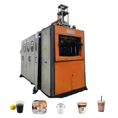 730*420mm Forgeage de la surface de la machine de fabrication de tasses en plastique pour la tasse de café PP et PET tasse de boisson froide