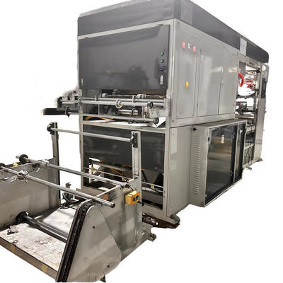Boîte en plastique d'occasion plateau en plastique entièrement automatique machine de formage à vide à une pièce