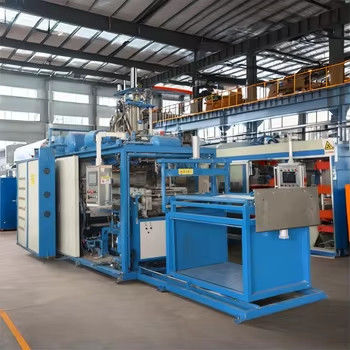 Contrôle PLC Machine de thermoformage 380V pour une largeur de 710 mm Capacité de 4000 kg
