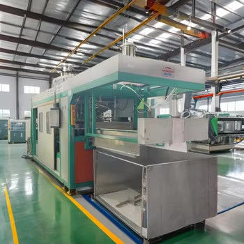Machine de thermoformage en plastique entièrement automatique avec chauffage électrique et largeur maximale de formage 710 mm