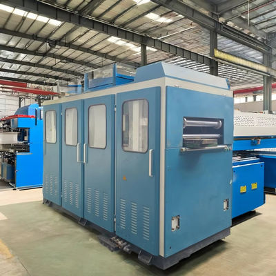 Machine de fabrication de tasses en plastique à haute efficacité et à haut rendement avec système de chauffage de 7,5 kW et contrôle PLC