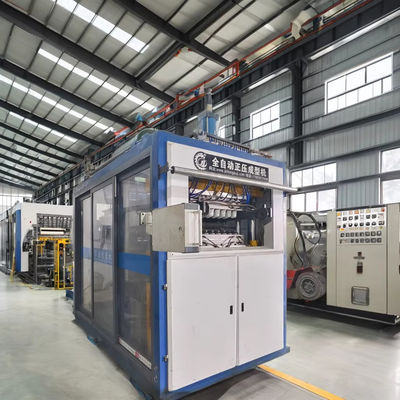 Machine de thermoformage en plastique entièrement automatique
