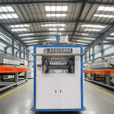 Machine de thermoformage en plastique entièrement automatique à commande PLC pour la fabrication de tasses à ampoules