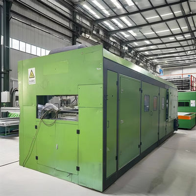 Machine intégrée à pression positive et négative à plusieurs stations, machine de thermoformage plastique entièrement automatique