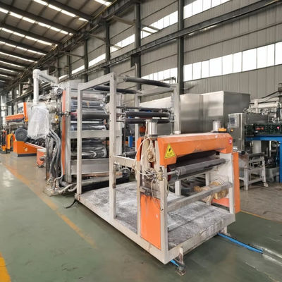 Extrudeuse en plastique à vis et à tête d'extrusion personnalisée pour le refroidissement à l'eau