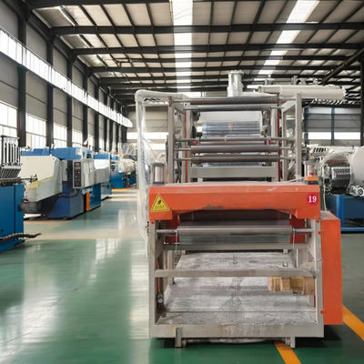 Machine à extruder en plastique continu avec système de refroidissement à l'eau et alimentation 380 V
