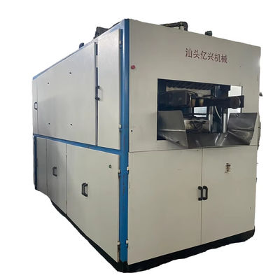 Machine de fabrication de tasses de jus en plastique de 8000 kg avec une puissance de chauffage de 11 kW et une surface de formage de 730*420 mm