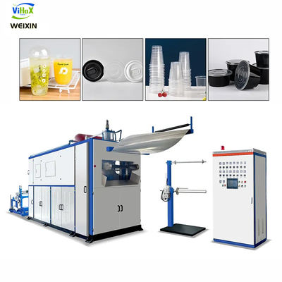 Machine de thermoformage entièrement automatique pour les matériaux PS et PET