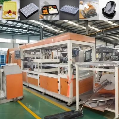 Machines de thermoformage à trois stations entièrement automatiques