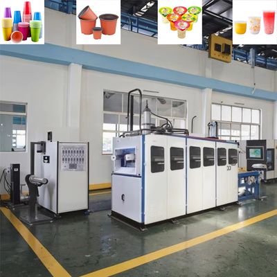Machine de fabrication de bols en plastique entièrement automatique