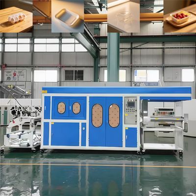 Machine entièrement automatique pour la fabrication de plaques en plastique jetables