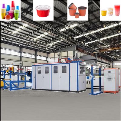 Facile à utiliser machine de fabrication de tasses en plastique jetable