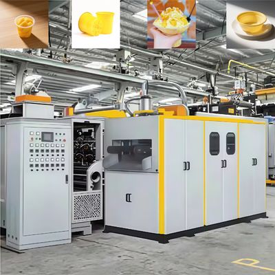 Facile à utiliser machine de fabrication de tasses en plastique jetable