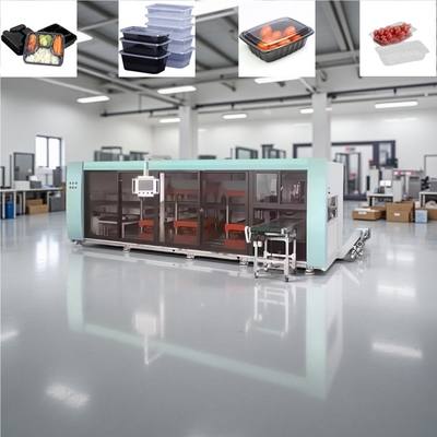 Machine de thermoformage automatique en plastique pour conteneurs alimentaires jetables