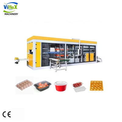 Machine de fabrication de plateaux en plastique d'occasion certifiée CE, fournisseur d'or audité en usine, avec support personnalisable pour PET PP PE PS